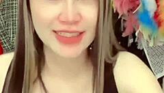 Teen with big tits teases you with her sexy body and inviting pussy