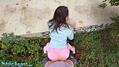 Public Agent Fitness MILF Kristina Grace Surprises with Public Blowjob and Outdoor Sex Hard Fast POV Fuck