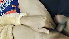 i bent over the skinny indian maid in the kitchen and fucked her ass hard, filling it with anal creampie