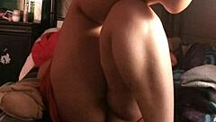 Distracting her on phone to record legs in mini dress with huge buttocks