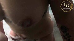 Chubby Lexie Grants Enjoys Anal Assfucking in Bathroom Solo Session