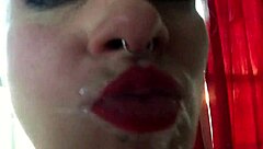 Intensely Sucking Huge White Monster Cock