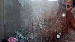 While Wife Showers! I Fuck the Waitress Ass and Cum!