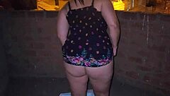 Harassing Mature Big-Ass Woman in Skirt on Lima Streets