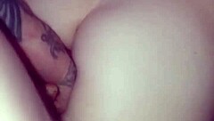 young teen gets anal creampie.