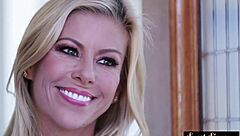 cougar stepmom spoon fucked after intense cockriding in glamorous story