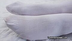 Hey, curious couple, wanna tag team this female bot with hardcore blows?