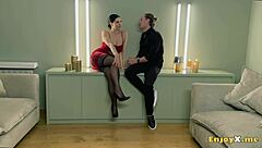 Gorgeous Russian Star Kira Queen Enjoys Bondage and Fetish Play