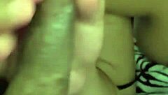 horny filipina milf maid gives blowjob and swallows load