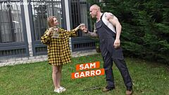 she stayed home alone with the young gardener