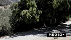 Blonde teen keeps her virginity by only taking it anally with Kyle Mason