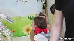 Naughty Teen Taken In Anal Asylum Therapy