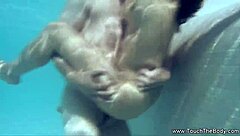 Massaging Her White Lover Outdoors