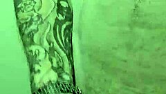 Skinny Girl Performs Striptease In Bathroom