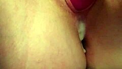 Young girl explores with vibrator in private session