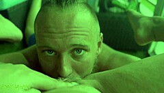 Female POV Blue Eyes White Guy Pussy Eating Orgasm