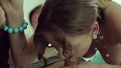 Girlfriend Explores Threesome Anal with Friend in Quickie