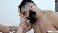 Enjoying a threesome with two wonderful white girls in a fun group activity.