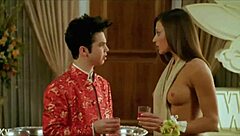 aerola scenes hint at more in this teen 18+ student flick