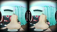 Alexandra Roz masturbating solo in VR