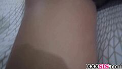 huge dick fucks petite stepsis amara romani's ass