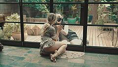 Charlie Forde is needy for sex! Her wet pussy begs for fingering in lesbian lingerie!