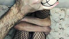 Milf Wife Tries Sex With Husband's Friend In Lingerie