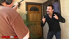 Huge dick says, 'Take this facial in your lingerie'