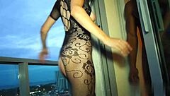 Alora experiments with first black dick in florida.