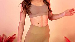 Hannahjames710 tries on loungewear lingerie