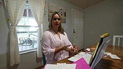 My step-mom uses my help for her video