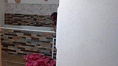 Shemale Teens Spied On During Lesbian Fun