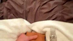 Mac Brampton plays with his favorite toy