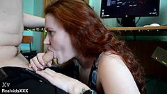 At The End Of The Day, Hubby Gets Relief With His Wife's Mouth