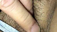 What Intriguing Play Happens with Her Pussy in This Scene?