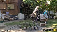 Can You Handle Diana's Kinky Outdoor Fun With Two Strangers?