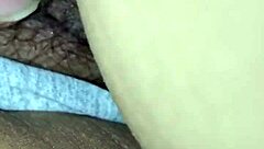 What Intriguing Play Happens with Her Pussy in This Scene?