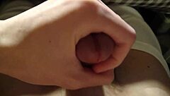 Detailed Handjob Massage On Small Sensitive Penis Leading To Cum