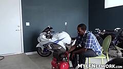 Alex's car problem turns steamy with neighbor's help