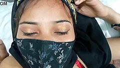 muslim hot girl doggy style with her hindu boyfriend