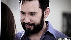 Whoa, perv stepdaddy got me a huge butt plug!