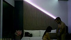Mexican Latina Teen 18+ Amateur Moans Loudly During Bent Over Sex With Boyfriend.