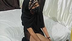 muslim hot girl doggy style with her hindu boyfriend