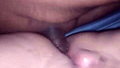 enjoying the company of the attractive white lady while she relaxes