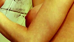 SEXY redhead FUCKS glory hole DICK