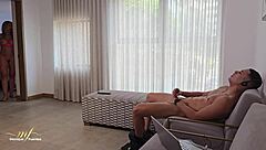 Stepson Discovers Me with His Microphones - Monique Fuentes & Max Betancur