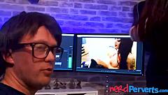 Plump Young Woman With Big Tits Gets Tricked Into Titty Fuck By Fake Agent