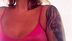 while husband trained, personal trainer banged me in gym back