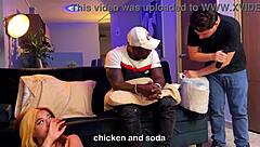 I give my tight pussy to my cuckold husbands best friends huge cock