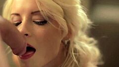 my erotic oral sex with cute blonde